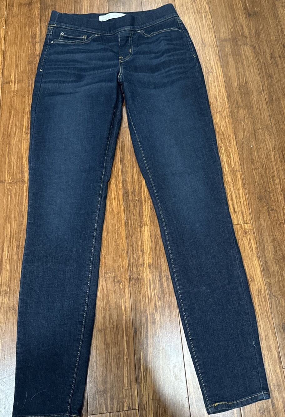 Signature Levi Strauss Jeans GOLD Pull-On Sz 28 L32 Totally Shaping EUC